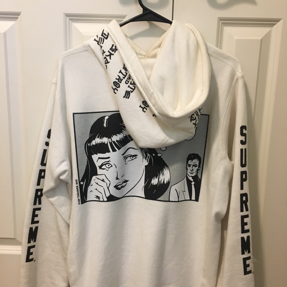 Supreme/Thrasher Boyfriend Hoodie SIZE MEDIUM